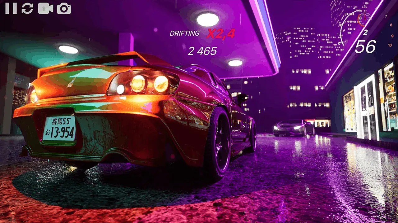 Hashiriya Drifter-Car Racing,Drift,Drag REMASTER NSP Download screenshot