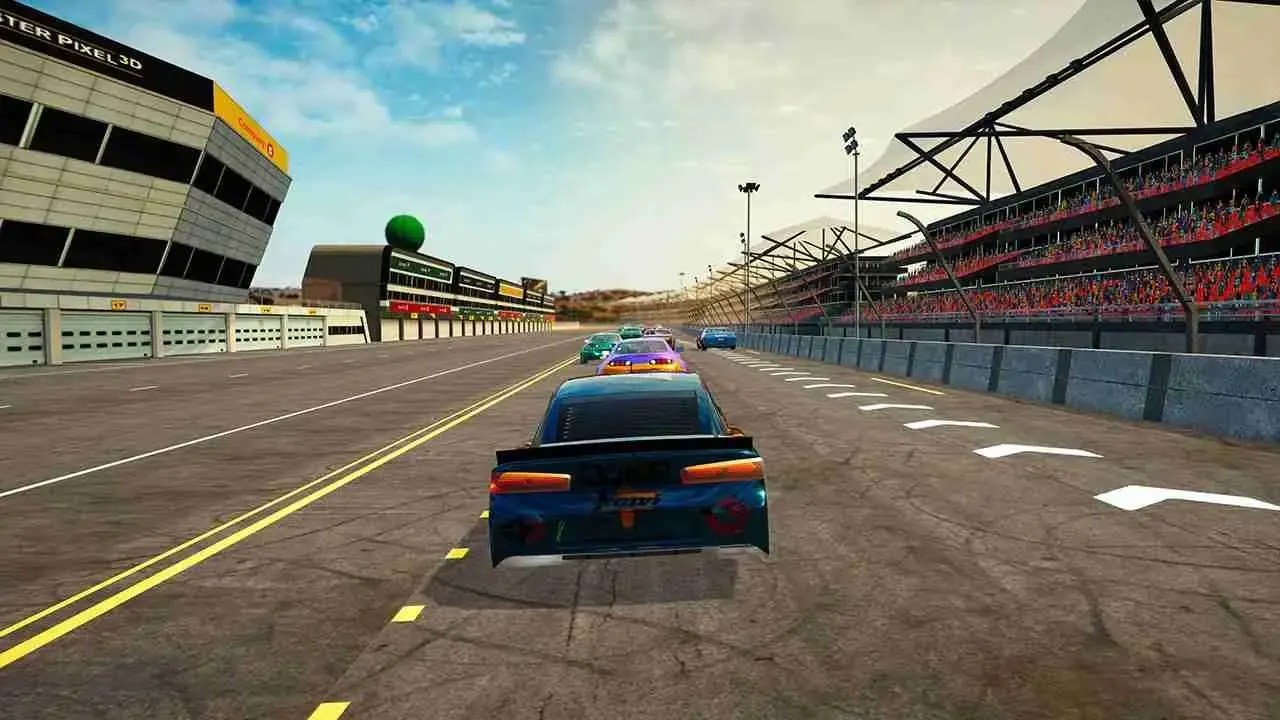 Speedway Turbo: Car Racing NSP ROM Free Download screenshot