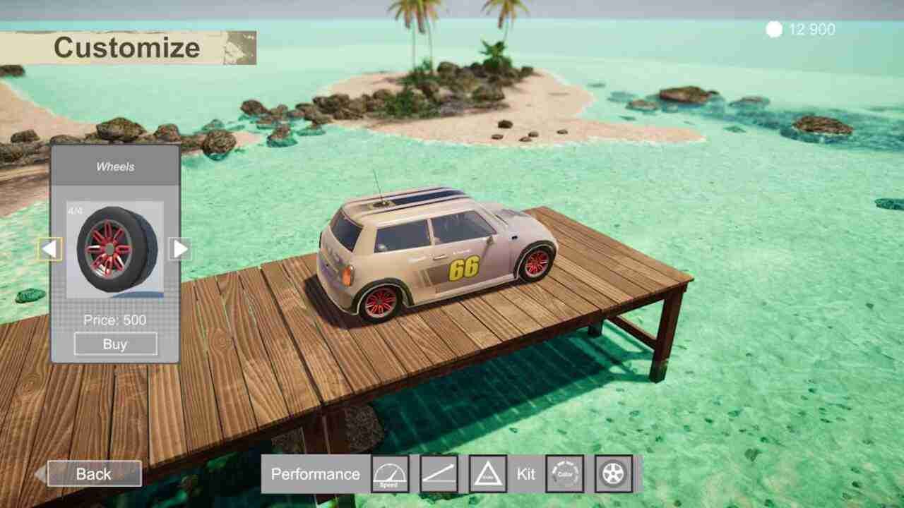 Top Down Rally Racing NSP ROM Free Download screenshot