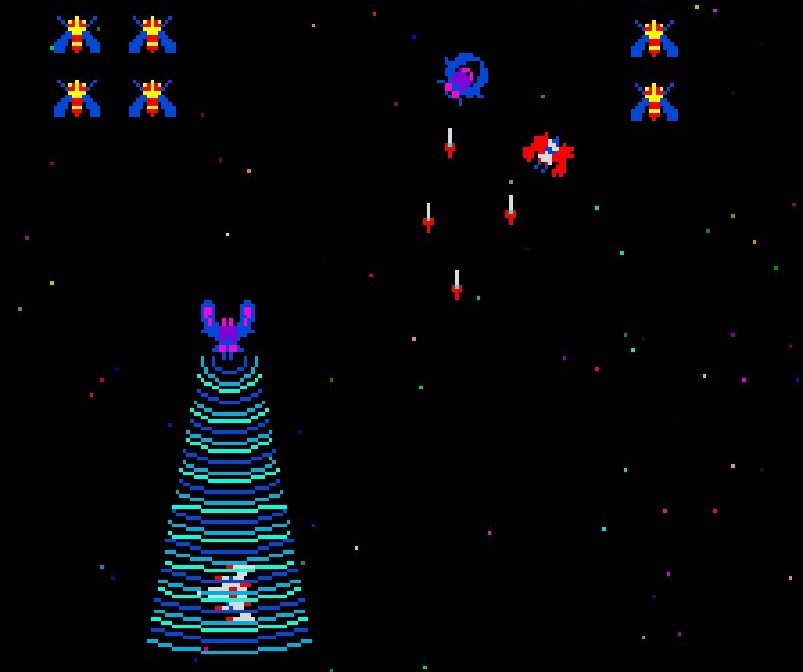 Galaga is this week's arcade archives game on switch