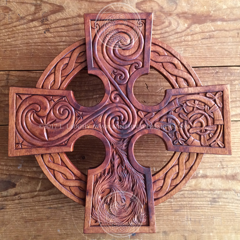 Elemental Celtic Cross – Ninth Wave Designs