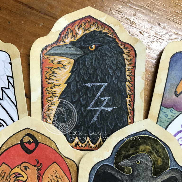 The Crow among friends.