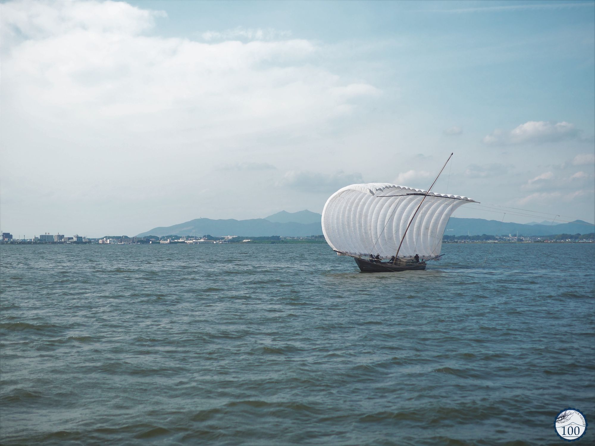 Heisei#71] Hobiki boats on Lake Kasumigaura in Ibaraki - Nippon100