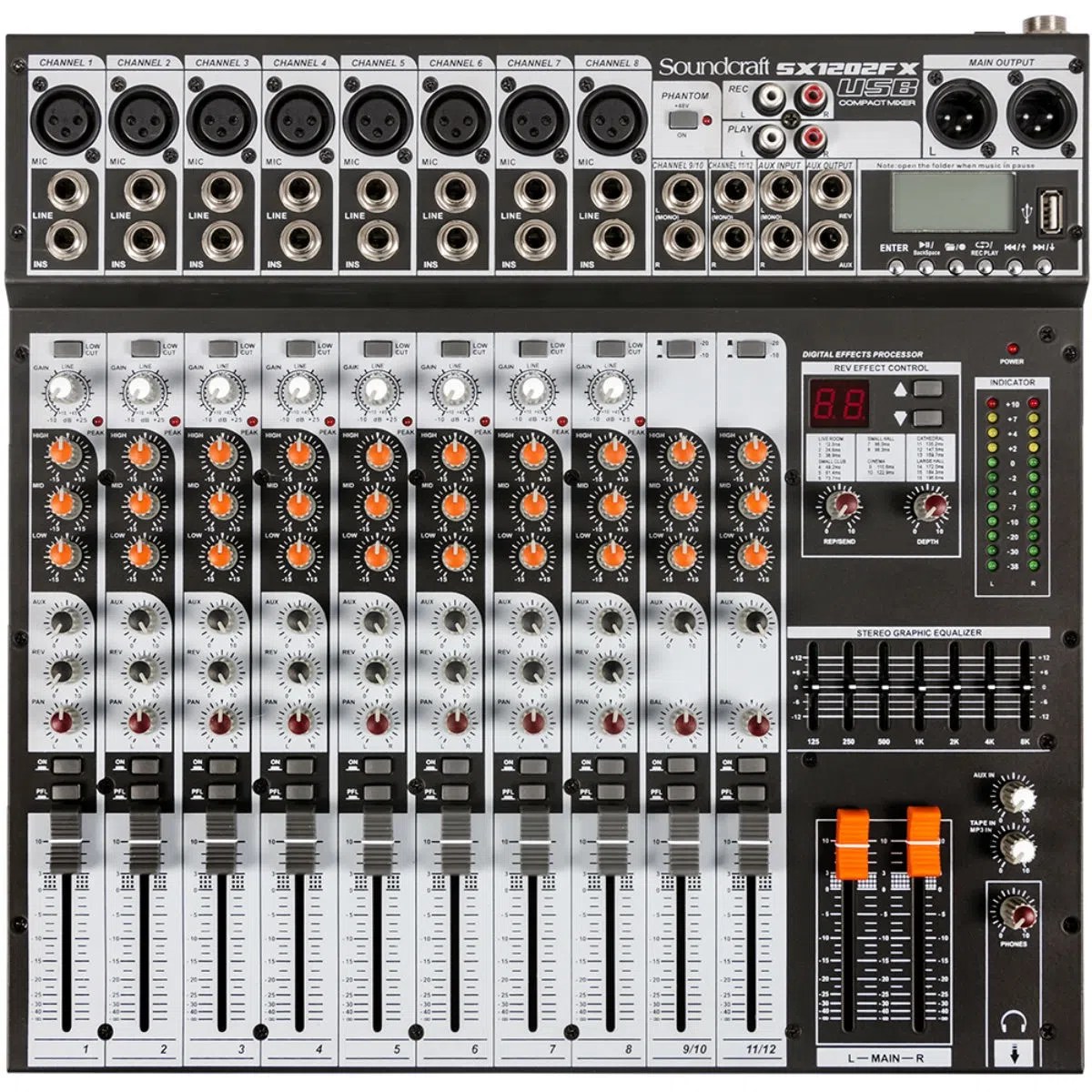 Consola SX1202FX SOUNDCRAFT (CONS27)