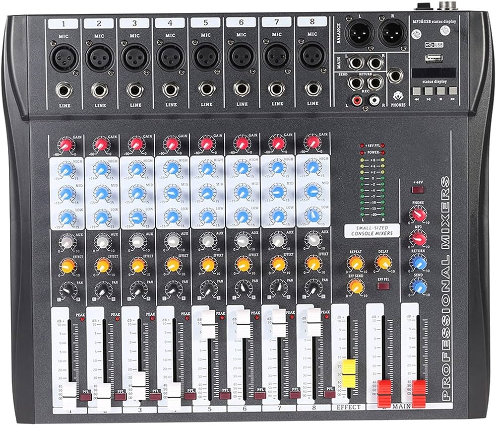 Consola CT80S-USB 8 canales MB (CONS73)