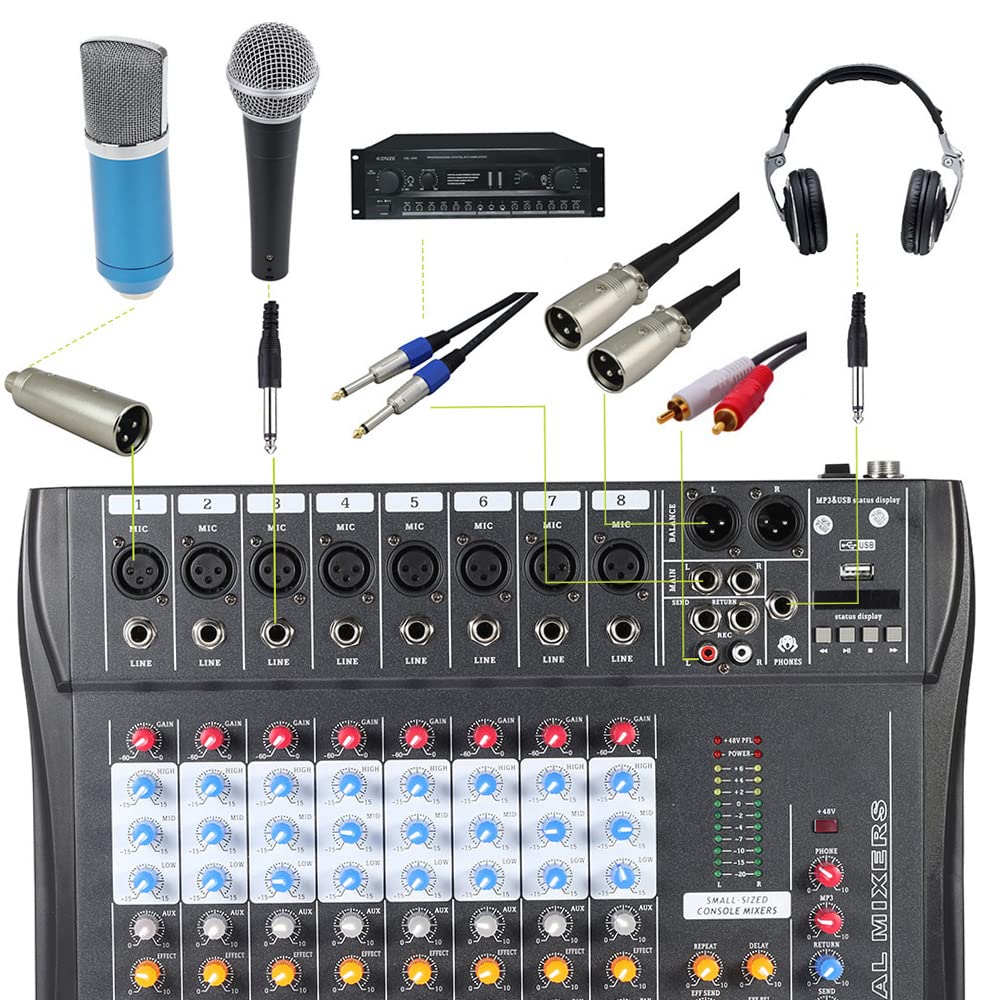 Consola CT80S-USB 8 canales MB (CONS73)