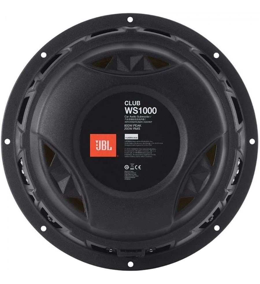 Subwoofer SLIM 10” JBL Club WS1000 (P261)