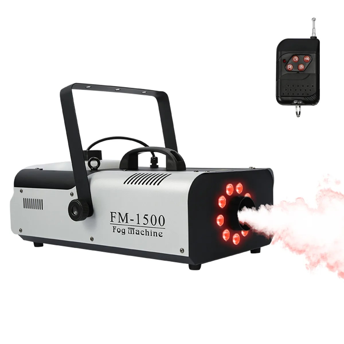 Maquina de humo 1500W RGB LED FM-1500 (MAQ3)