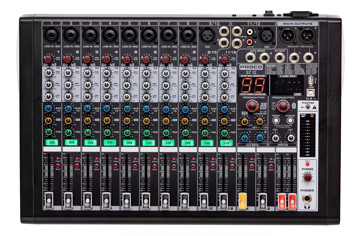 Consola Amplificada Shamsonic CX1299dsp