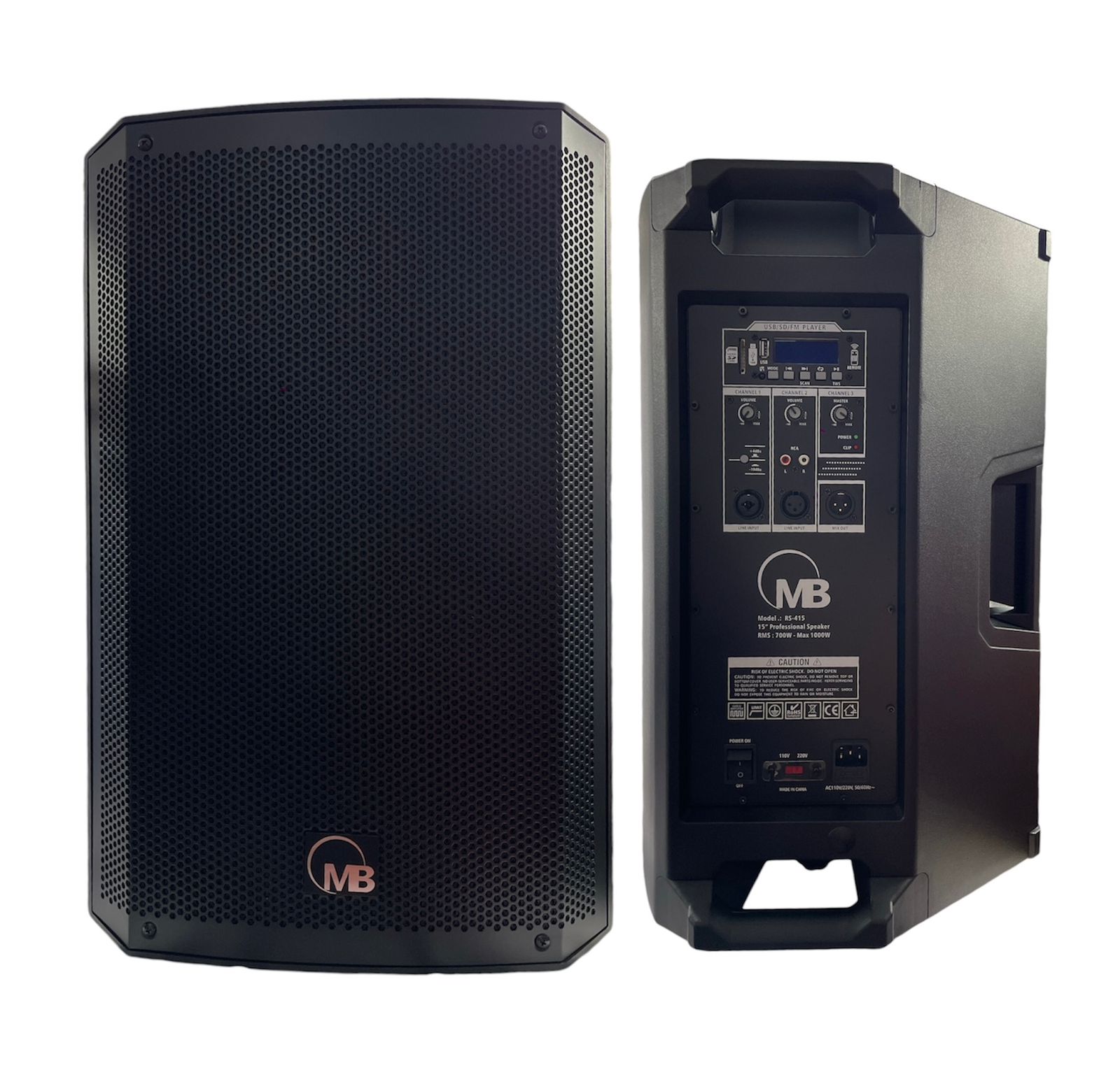 Bafle MB amplificado 15″ – RS415 (b310)