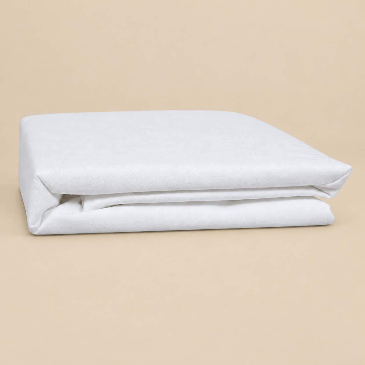 Protect waterdichte molton matrasbeschermer – katoen – tot 35 cm op zandbeige achtergrond