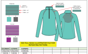 Apparel tech pack Design