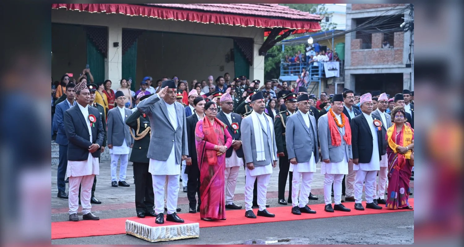 आज रातो मच्छिन्द्रनाथको भोटो देखाइयो