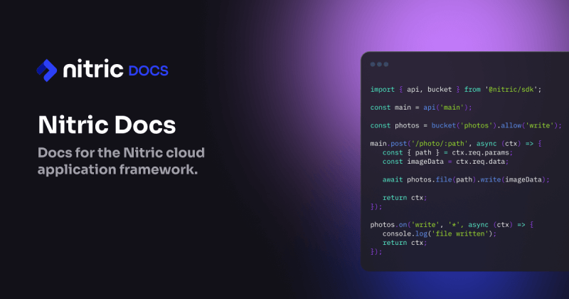 Github Nitrictech Docs Contains All The Documentation For The Nitric - 8K Abstract Patterns for Desktop
