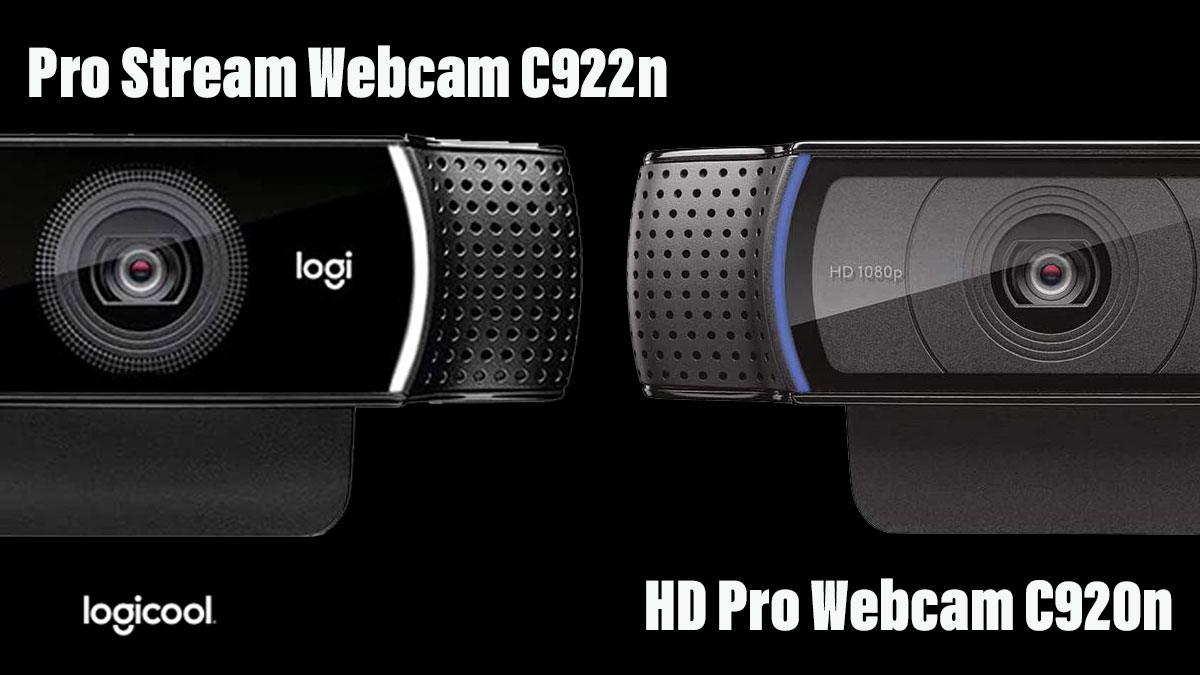 logicool のミッドレンジ・ウェブカメラ『C920n』『C922n』2機種