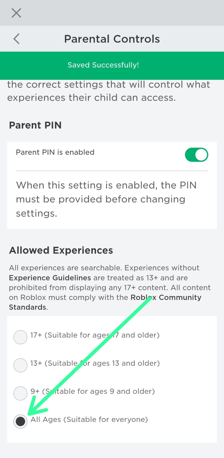 Fix Roblox This Experience Is Unavailable Due To Your Account Settings WhatsApp Image 2023 12 04 At 3.05.44 AM 