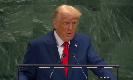 Trump claims UK and Europe ‘going to hell’ in extraordinary UN rant