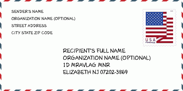 But what about the fou. Address: 1D (From 1D To 52D) MRAVLAG MNR , ELIZABETH, NJ