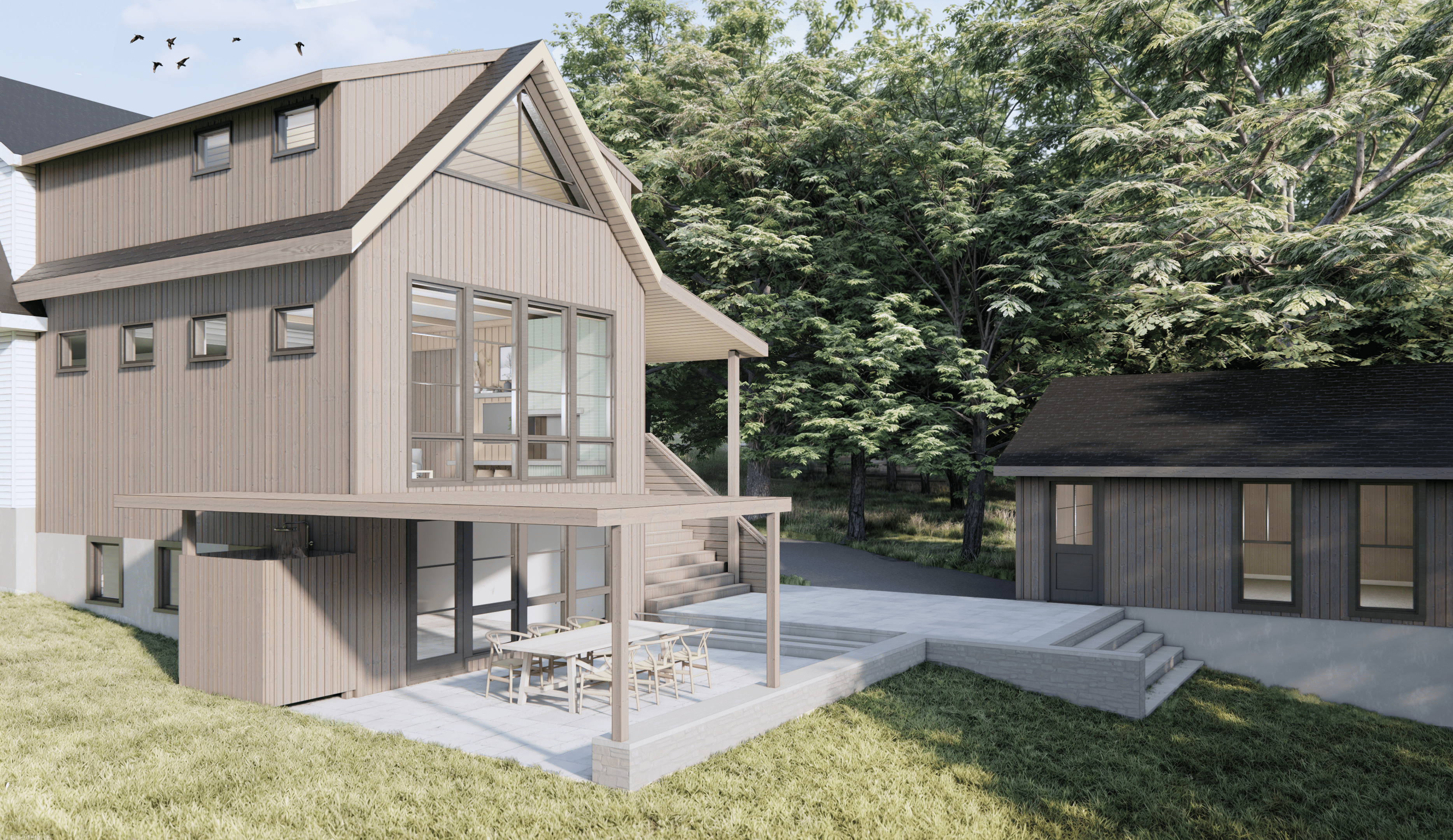 final render rear