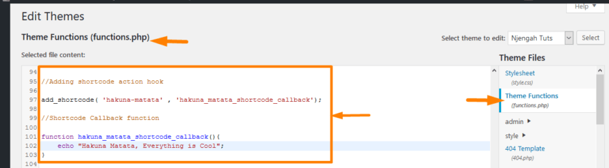 Scopri cosa sono e come creare i tuoi shortcode personalizzati con la nostra guida (con . How To Use Shortcode In Wordpress Php Theme File Templates