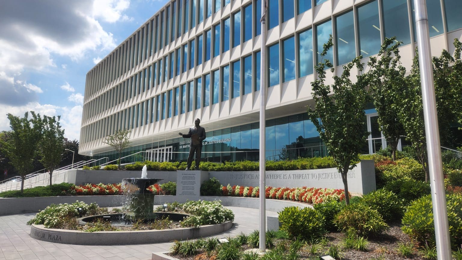 Attorneys appeared at the Essex County Dr. Martin Luther King Jr. Justice Building in Newark to make oral arguments for and against the Kennedy Dancers' potential tax payments. Photo by Mark Koosau.