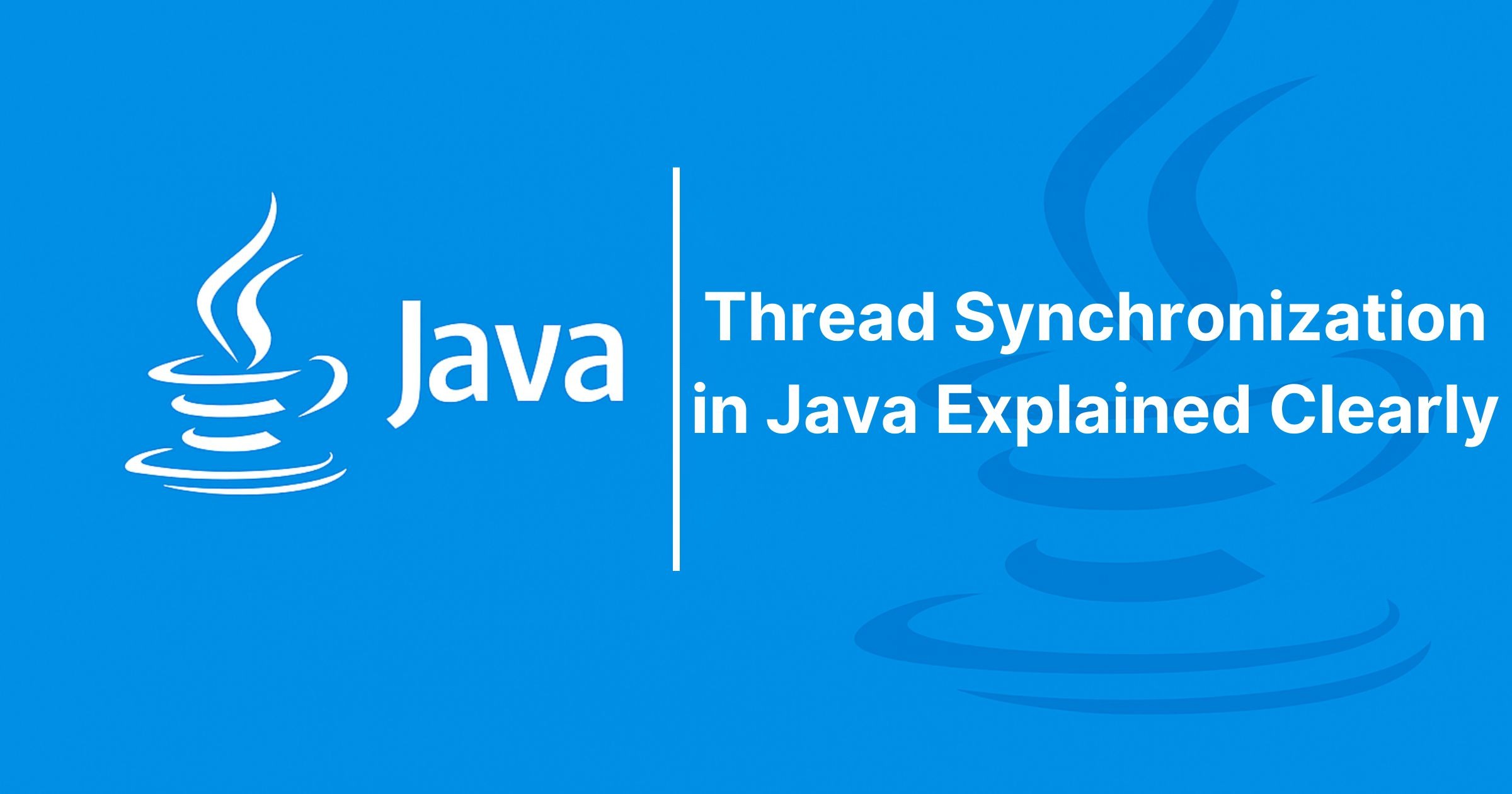Read more about the article Thread Synchronization in Java
