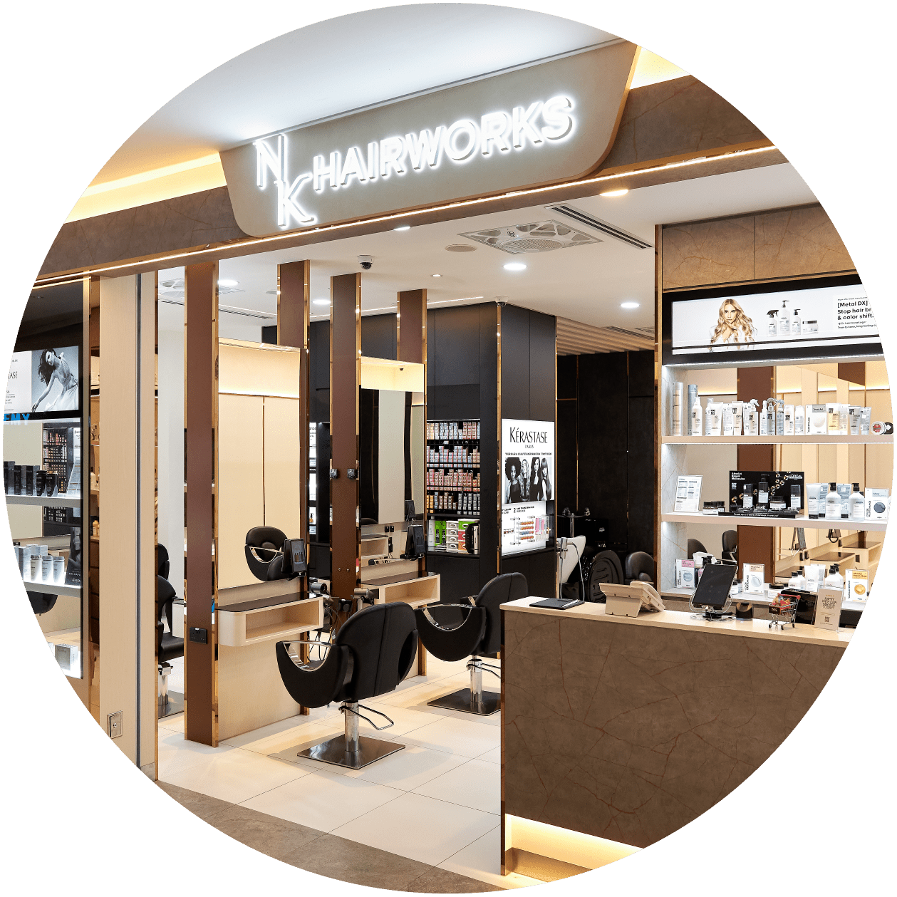 Hair salon locations