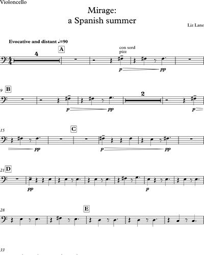 Top free images & vectors for ensemble espanol in png, vector, file, black and white, logo, clipart, cartoon and transparent Mirage A Spanish Summer Cello Sheet Music By Liz Lane Nkoda