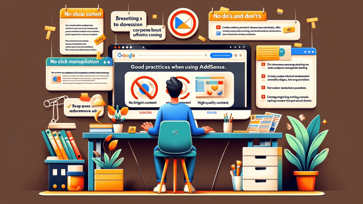 pantangan blogger adsense
