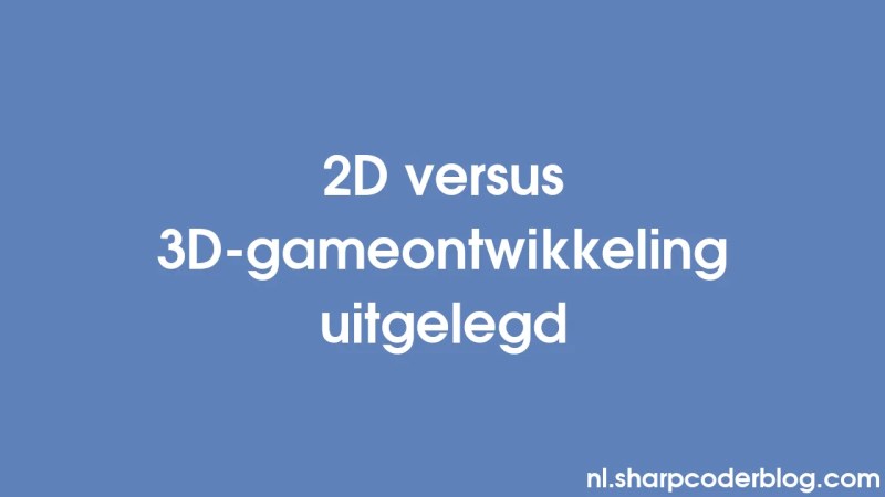 Desenvolvimento De Jogos 2d Vs 3d Explicado Sharp Coder Blog - Best Dark Photos in Desktop