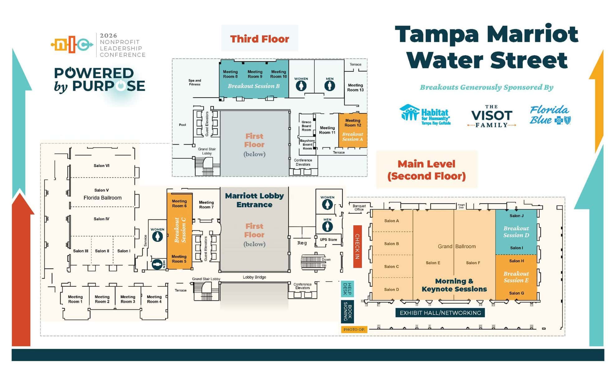 2026 Nonprofit Leadership Conference Program 2026 Conference Map Scaled 
