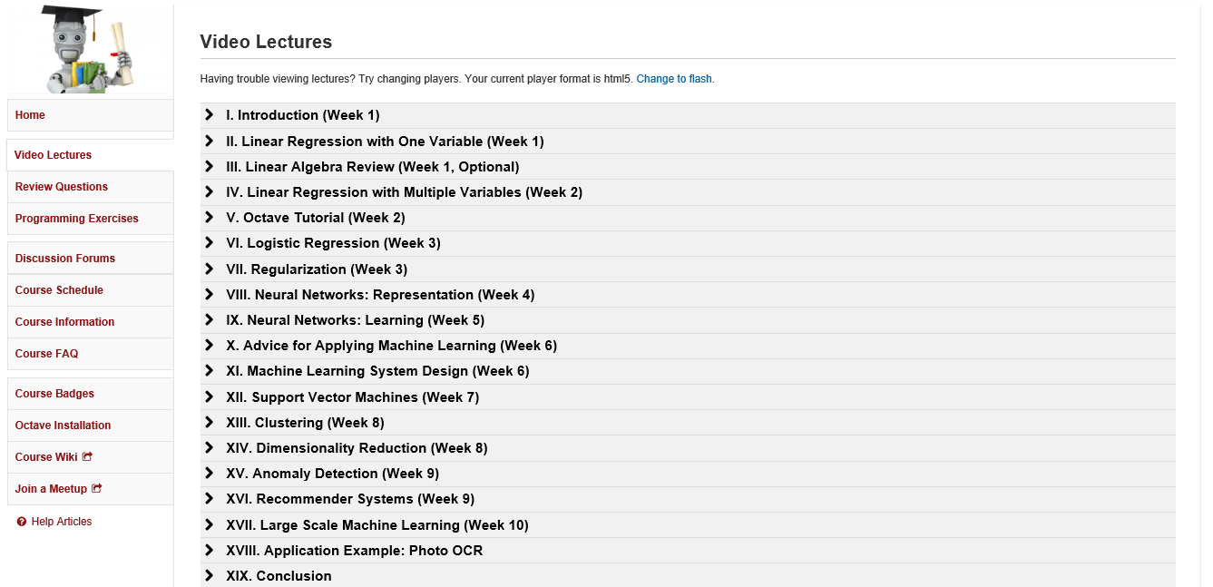 python implementation of andrew ng machine learning