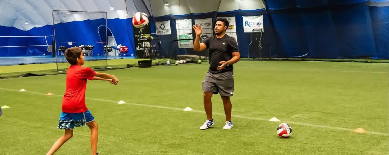 Men's volleyball at Next Level Sports Center
