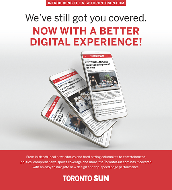 The Toronto Sun’s website gets a revamp - News Media Canada