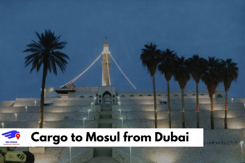 Cargo to Mosul from Dubai
