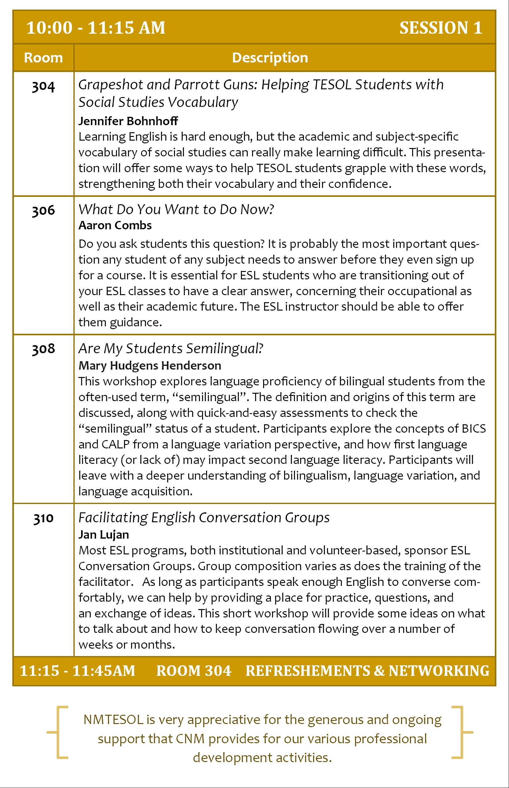 page022015 Spring Workshop Program
