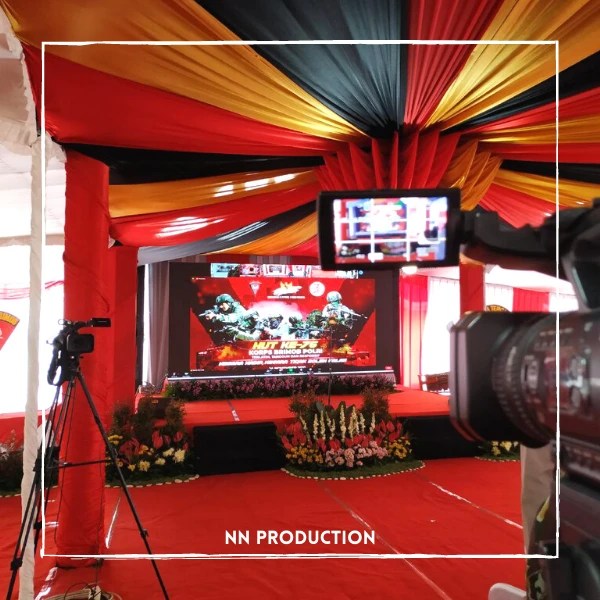 Vendor Sewa Videotron Brimob