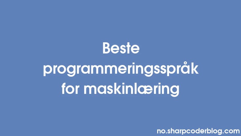 Best Programming Language For Machine Learning Sharp Coder Blog - Ultra HD 8K Mountain Textures | Free Download