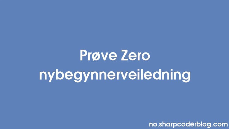 Beginnershandleiding Voor Specimen Zero Sharp Coder Blog - Premium Sunset Picture Gallery - High Resolution