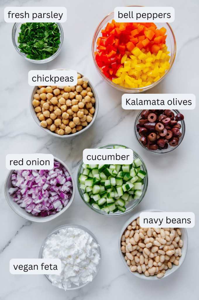 Mediterranean Bean Salad