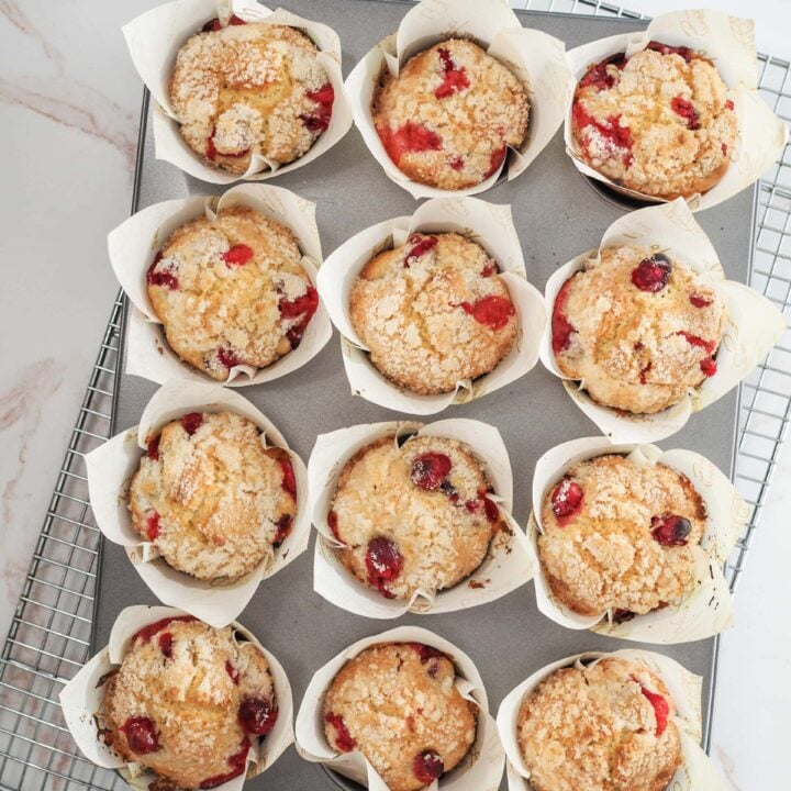 Delight Cranberry Orange Muffins
