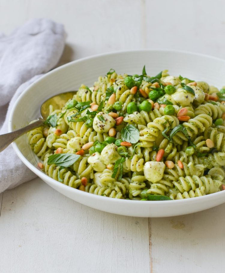 Gabys Pasta with Peas And Pesto