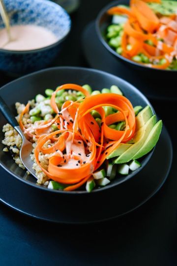Veggie Sushi Bowls