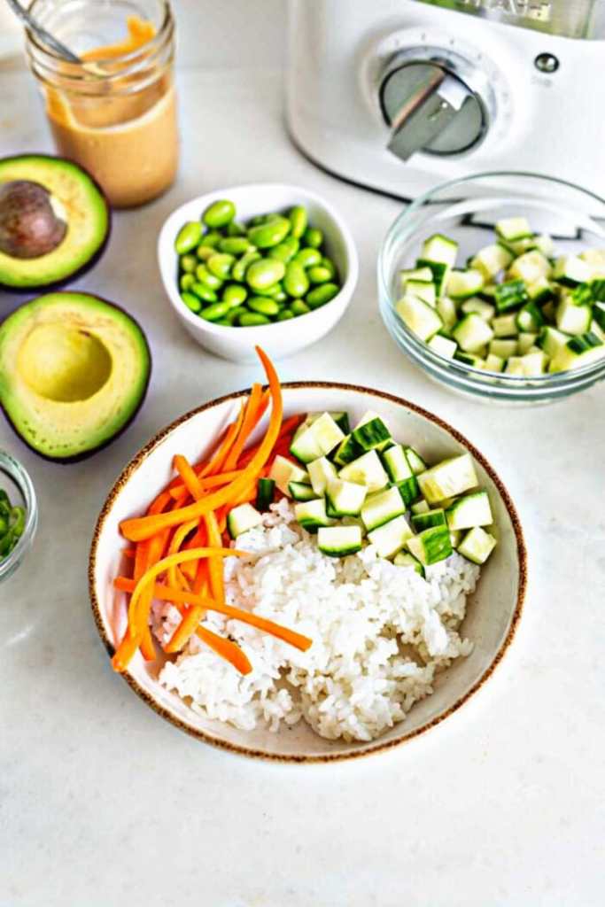 Veggie Sushi Bowls