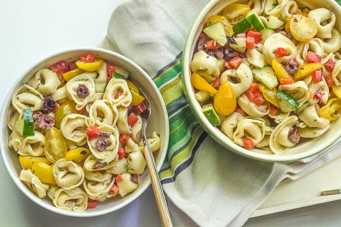 Green Goddess Tortellini Salad