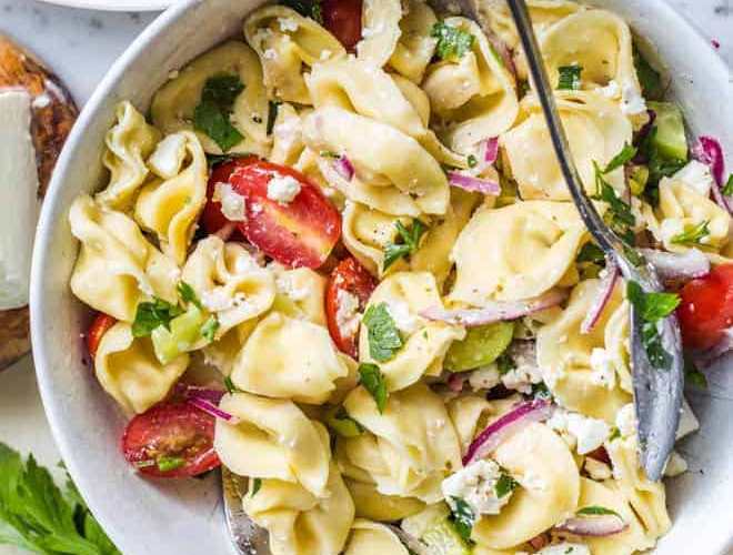Green Goddess Tortellini Salad