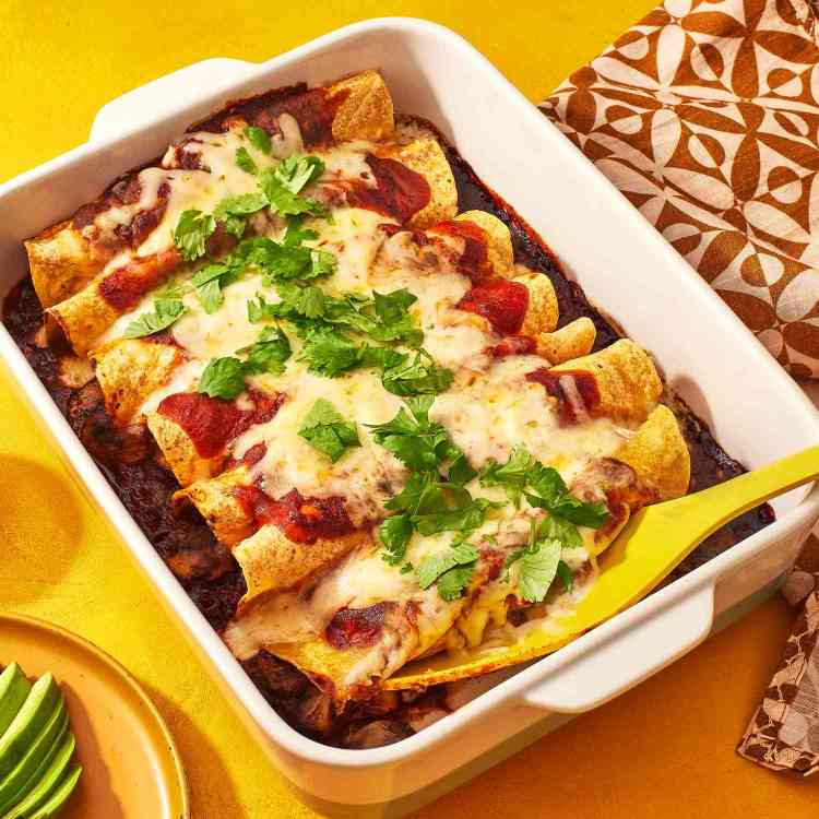 Mushroom Enchilada