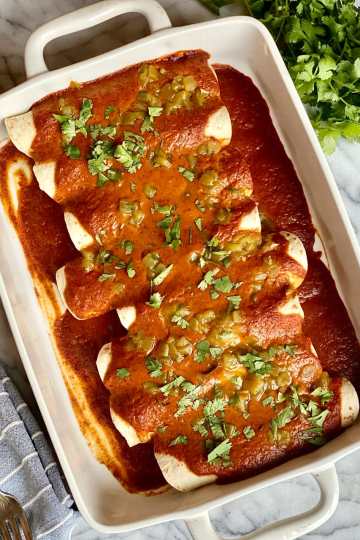 Mushroom Enchilada