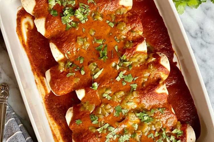Mushroom Enchilada