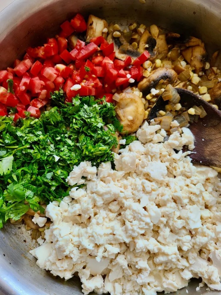 Mushroom Enchilada